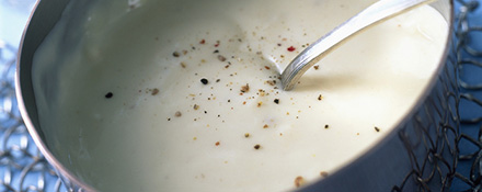 Les sauces pour les produits tripiers : Sauce béchamel