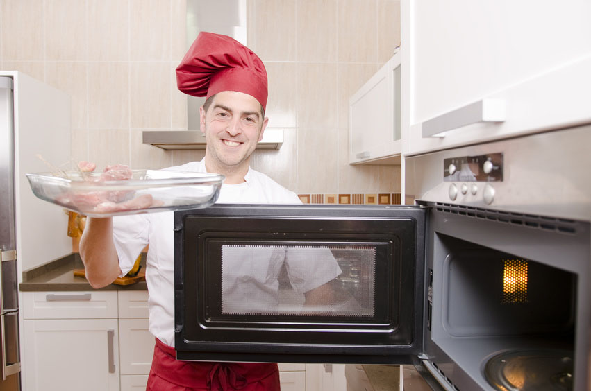 Cuisson au micro-ondes 