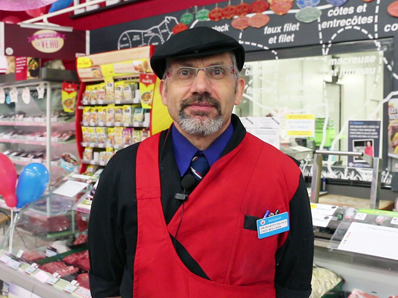 « vous savez, pour nous aussi, une viande de qualité, c’est un plaisir à travailler ! »