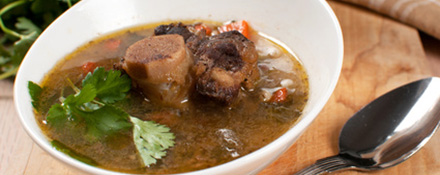 L’Oxtail soup, une soupe de bœuf très british