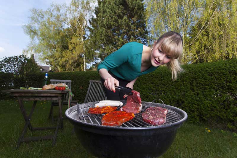 Pince à Steak de viande rôti en Silicone, Clip alimentaire