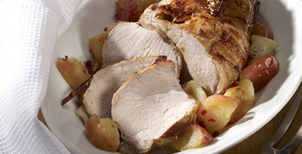 Le rôti de veau aux pommes et aux cidres, la Normandie en un plat