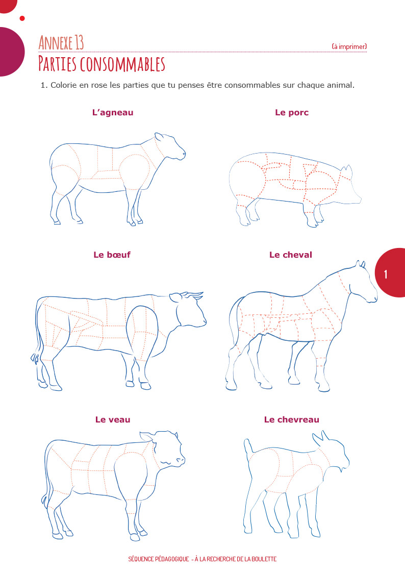 Annexes de l'enquête gourmande "A la recherche de la boulette"