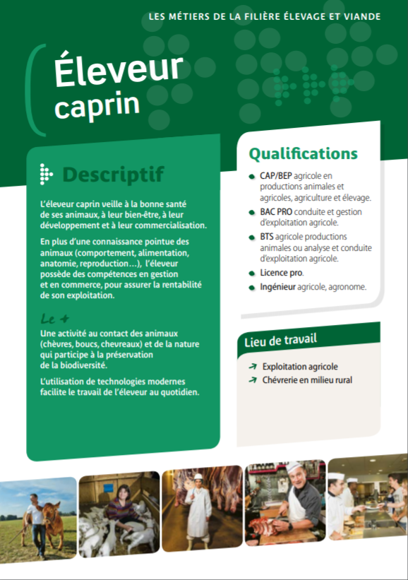 Éleveur caprin