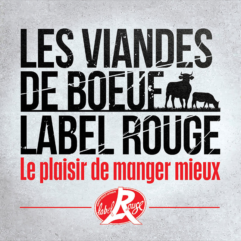 Signature commune des Viandes de Bœuf Label Rouge