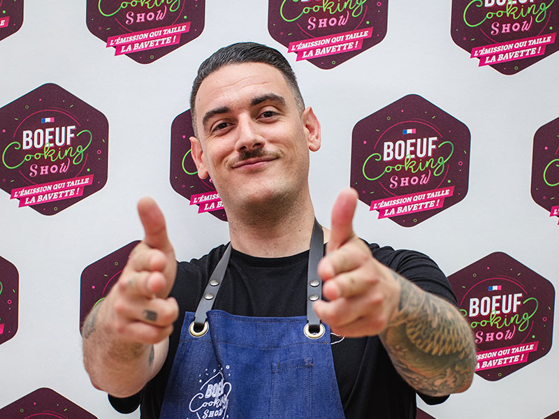 Le chef de la recette du Crudo de bœuf : ARNAUD BAPTISTE