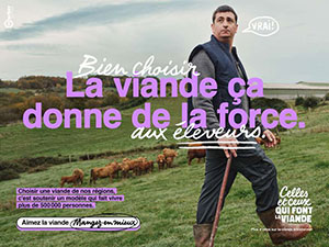 Bien choisir la viande ça donne de la force aux éleveurs