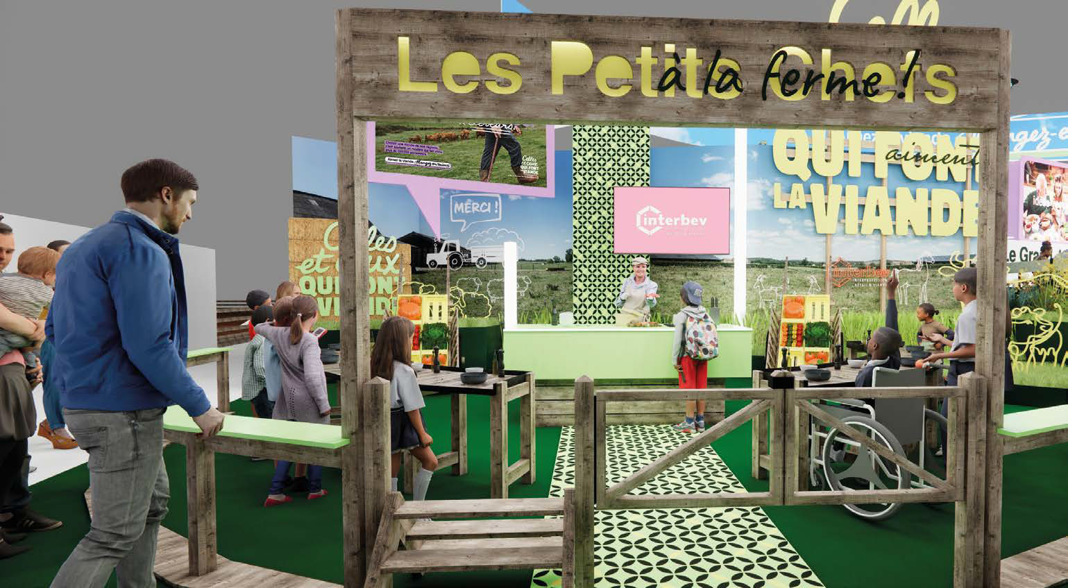 Les petits chefs à la ferme