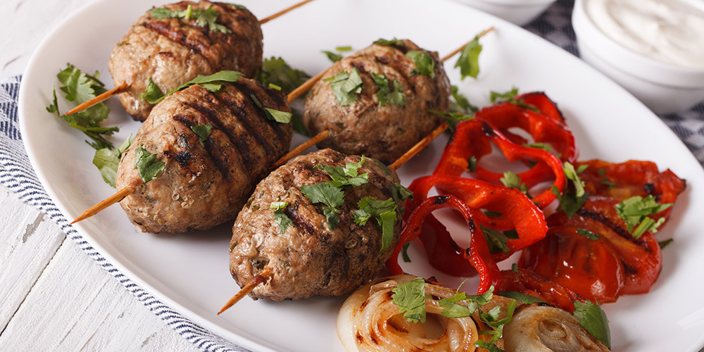 Le shish kebab