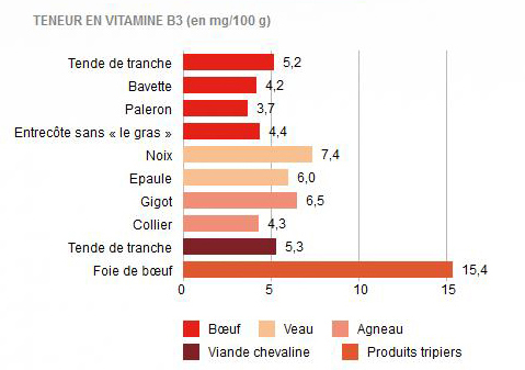 La vitamine B3-PP (Niacine)