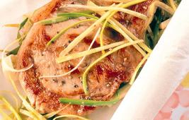 Cuire la viande en papillotes