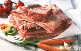 Plat de côte et travers de porc