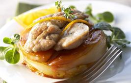 Les ris d’agneau sur tatin d’endive, l’art de concilier légumes de Picardie et produits tripiers