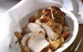 Le rôti de veau aux pommes et aux cidres, la Normandie en un plat