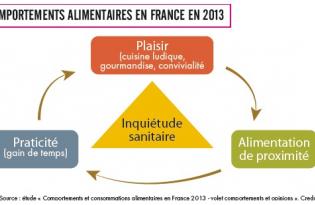 Comportements alimentaires en France en 2013