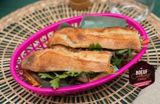 Bœuf sauté aux oignons façon Banh-Mi Bœuf sauté aux oignons façon Banh-Mi