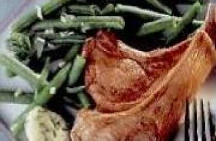 Côtelettes d'agneau à l'estragon Côtelettes d'agneau à l'estragon