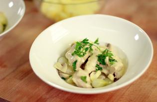 Blanquette de veau, pommes à l'anglaise Blanquette de veau, pommes à l'anglaise