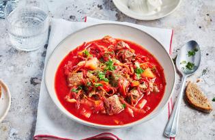 Bortsch au boeuf pimenté Bortsch au boeuf pimenté