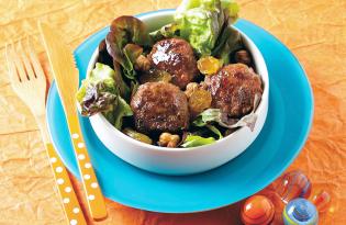 Boulettes de bœuf aux raisins secs