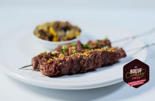 Brochette de Bœuf à la Coréenne Brochette de Bœuf à la Coréenne