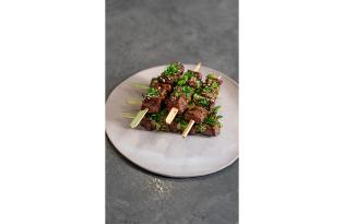 Brochettes de bœuf teriyaki