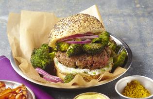 Burgers de bœuf à l’indienne Burgers de bœuf à l’indienne