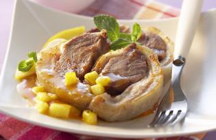 Croustillants de tête de veau au chutney de mangue Croustillants de tête de veau au chutney de mangue