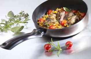 Cœurs d’agneau braisés aux tomates cerise éclatées Cœurs d’agneau braisés aux tomates cerise éclatées