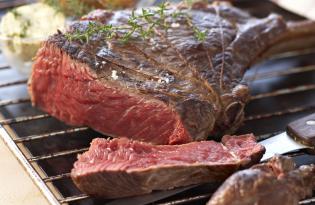 Côte de boeuf au beurre de thym Côte de boeuf au beurre de thym