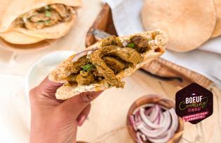 Emincé de rumsteck de bœuf aux saveurs orientales Emincé de rumsteck de bœuf aux saveurs orientales