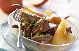 Épaule d'agneau confite et sa compotée de poires Épaule d'agneau confite et sa compotée de poires