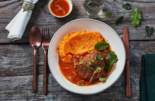 Joue de bœuf façon "Goulasch Chic"