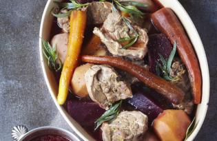 Pot au feu d’agneau aux légumes oubliés Pot au feu d’agneau aux légumes oubliés