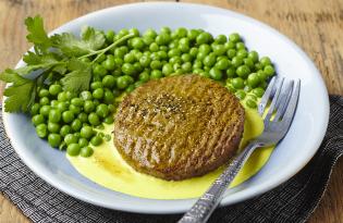 Steak haché de boeuf au lait de coco