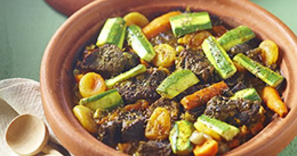Plat à tajine marocain pour la cuisson