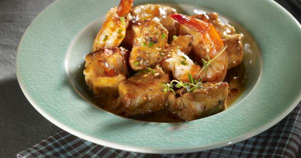 Recette De Fricassee De Veau Aux Gambas