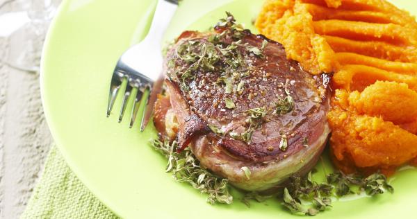 Recette De Rumsteck En Tournedos Au Lard Fume