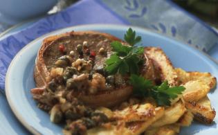 Tournedos, sauce aux câpres