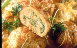 Recette de Paupiettes de veau farcies au vert