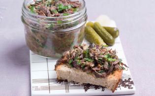 Rillettes de queue de bœuf aux herbes et épices douces