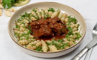 Navarin de chevreau aux crosnes