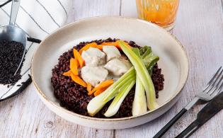 Blanquette de veau allégée et riz venere