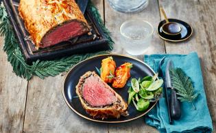 Bœuf Wellington au miso-sésame