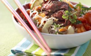 Salade de boeuf à la chinoise