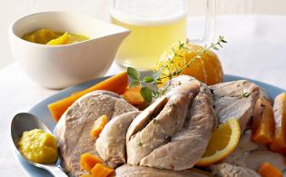 Recette de Jarret de veau fondant à l'orange et à la bière