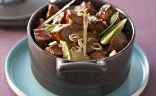 Tajine de veau à la citronnelle