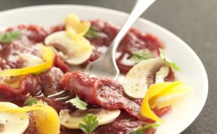 Carpaccio de viande chevaline