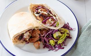Kebab d'agneau mariné à la grecque