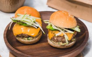 Mini-burgers de veau à la pomme verte